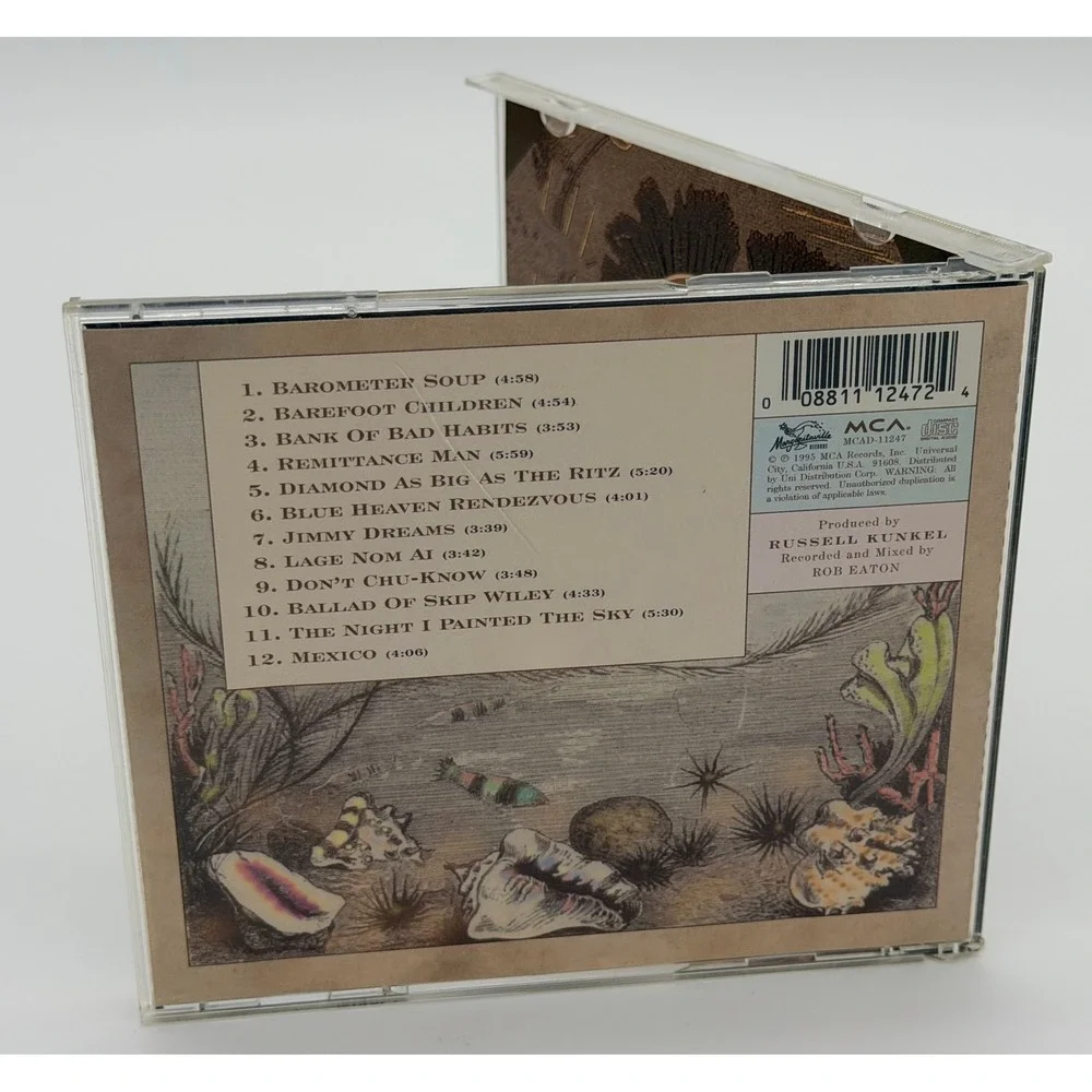 Jimmy Buffett Barometer Soup CD 1995 MCA Records - Picture 2 of 4